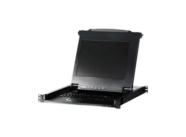 Aten Rack Console 17" Slideaway CL1000M VGA | USB | Nordic layout | Touchpad 