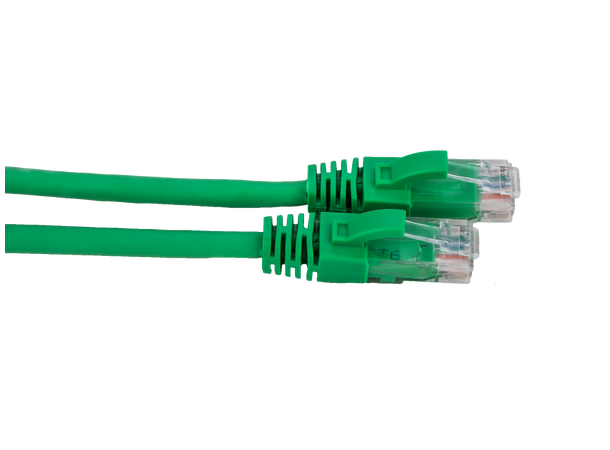 LinkIT U/UTP Patch Cat6 green 0.5m AWG 24 | LSZH | Snagless 