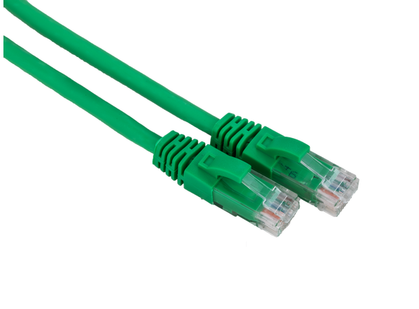 LinkIT U/UTP Patch Cat6 green 0.5m AWG 24 | LSZH | Snagless 