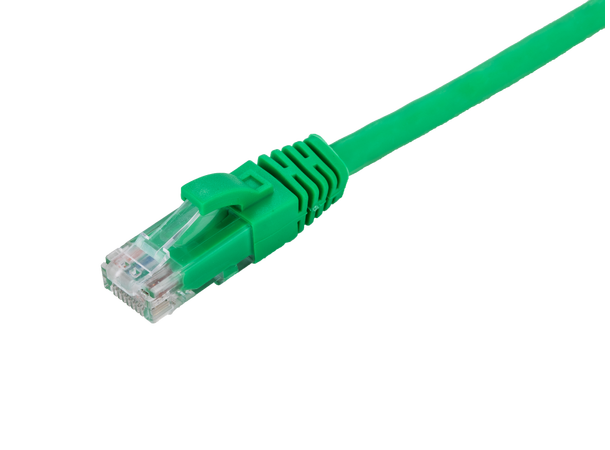 LinkIT U/UTP Patch Cat6 green 0.5m AWG 24 | LSZH | Snagless 