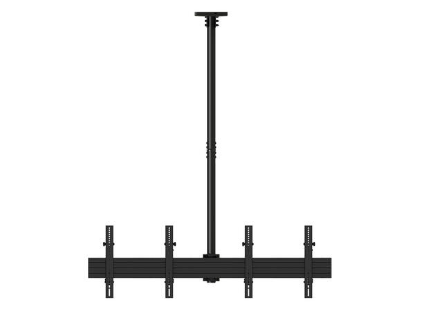 Multibrackets Pro takfeste MBC2X1U 600x400, 100 Kg, 58-155cm, 2 x 40-65" 