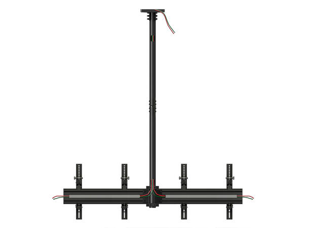 Multibrackets Pro takfeste MBC2X1U 600x400, 100 Kg, 58-155cm, 2 x 40-65" 