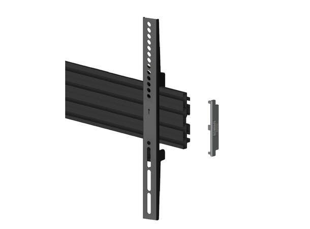 Multibrackets Pro takfeste MBC2X1U 600x400, 100 Kg, 58-155cm, 2 x 40-65" 