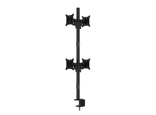 Multibrackets VESA Deskmount Officeline Quad B2B Black 