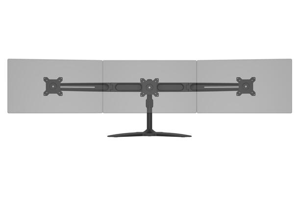 Multibrackets VESA Desktopmount Triple S tand 15"-24" 