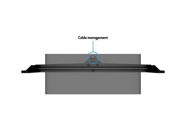 Multibrackets VESA Tablestand Turn X-Lar ge MAX 800x400 Black 