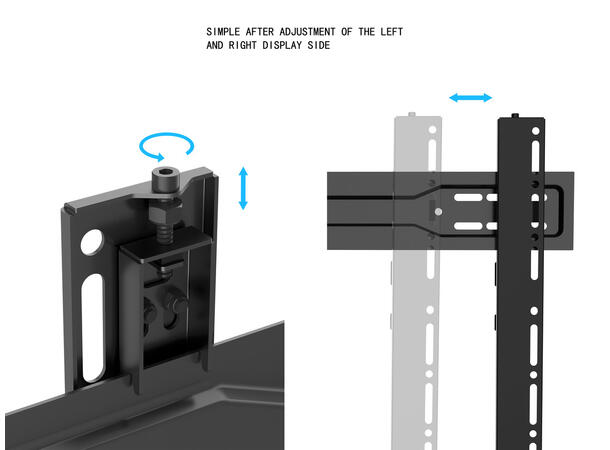 Multibrackets VESA Wallmount Super Slim Fixed 600 MAX 