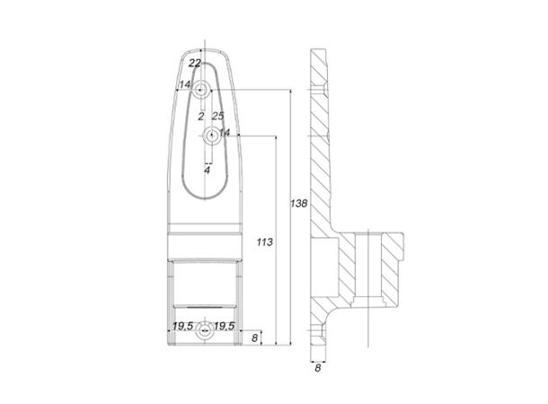 Multibrackets Veggfeste flexarm 360 III Svart, VESA 75 100 200, 15Kg 