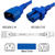 LinkIT Power Cable C15/C14 Blue 0.5 m 3 x 1.00mm | PVC 