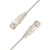 LinkIT U/UTP SlimPatch Cat6a white 0.5m AWG28/7 | LSZH |Snagless | OD 3.6mm 