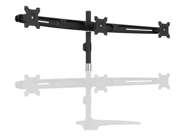 Multibrackets VESA Desktopmount Triple S tand 15"-24" Expansion Kit 