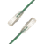 LinkIT F/UTP SlimPatch Cat6a green 0.2m AWG 28 | LSZH | Snagless | OD 4.7mm 