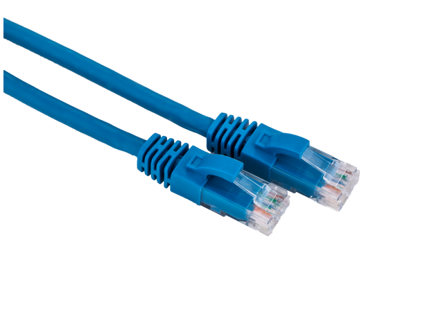 LinkIT U/UTP Patch Cat6 blue 2m AWG 24 | LSZH | Snagless 