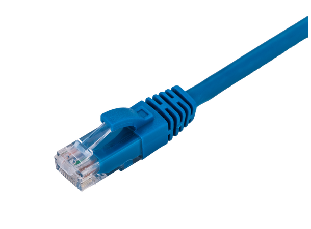 LinkIT U/UTP Patch Cat6 blue 2m AWG 24 | LSZH | Snagless 