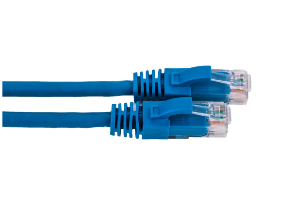 LinkIT U/UTP Patch Cat6 blue 2m AWG 24 | LSZH | Snagless 