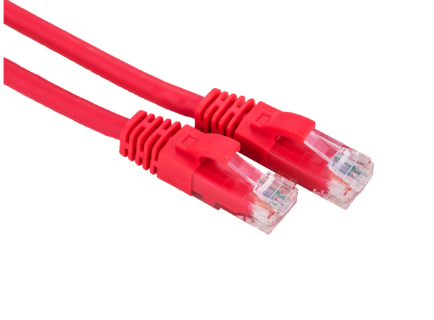 LinkIT U/UTP Patch Cat6 red 0.5m AWG 24 | LSZH | Snagless 