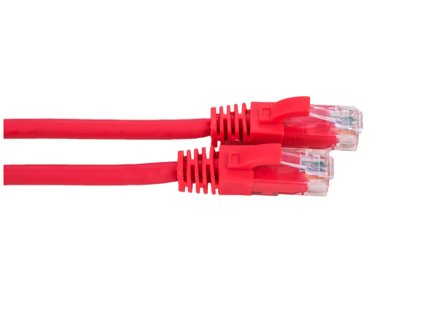 LinkIT U/UTP Patch Cat6 red 0.5m AWG 24 | LSZH | Snagless 