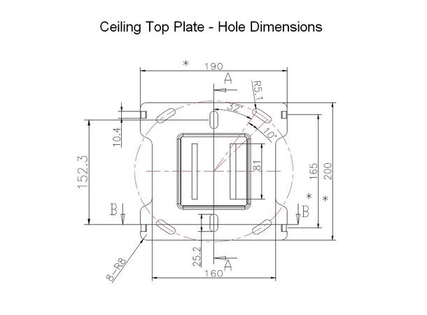 Multibrackets Ceiling Mount Pro MBC1UHD 