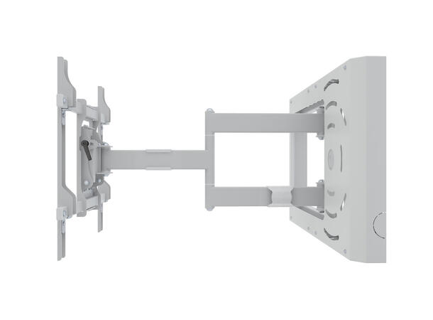 Multibrackets Hospitality Flexarm with S TB Enclosure White 