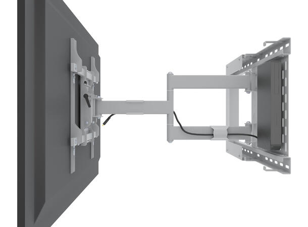 Multibrackets Hospitality Flexarm with S TB Enclosure White 