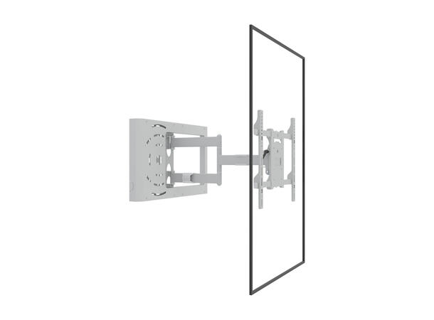 Multibrackets Hospitality Flexarm with S TB Enclosure White 