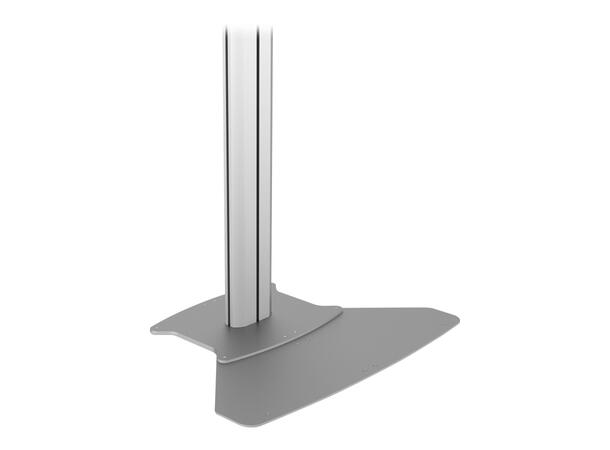 Multibrackets Public Display Floorstand Base Silver 