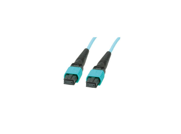 LinkIT MTP/MPO-B OM4 12c 10m USConec MTP Female-Female | LSZH | Aqua 