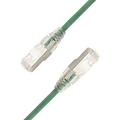 LinkIT SlimPatch F/UTP Cat6a gr&#248;nn 0.5m AWG 28/1 | LSZH | 4.7mm