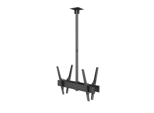 Multibrackets Pro takfeste MBC1UX2HD 900x600, 90 Kg, 155cm, 40-75" 