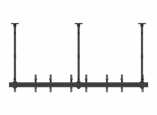 Multibrackets Pro takfeste MBC4X1U 600x400, 200 Kg, 58-315cm, 4 x 40-65" 