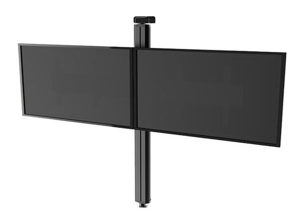 Multibrackets Public Display Wall 145 Du al Black 