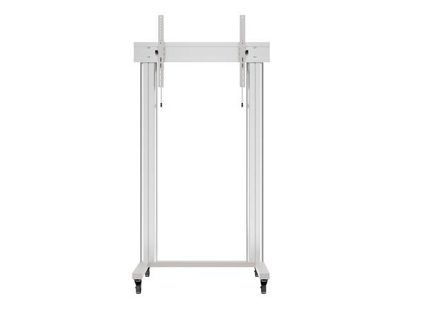 Multibrackets Gulvtralle 180 Dual Sølv, 125kg,VESA 1200x600, 70-110" 