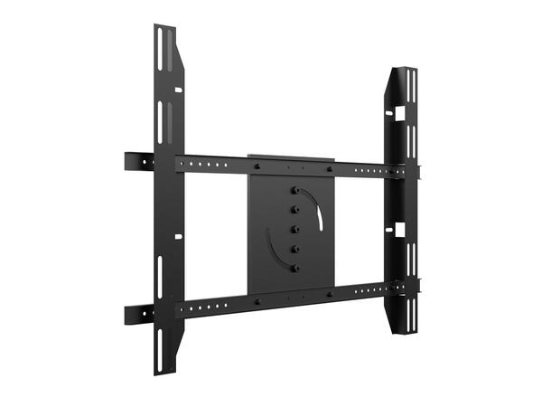 Multibrackets Public Display Stand Singl e Screen Mount Black 