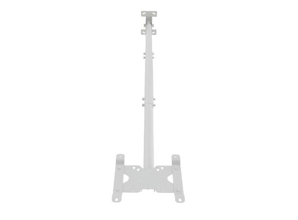 Multibrackets Takfeste Small Hvit, 200x200, 14 Kg, 55-150cm, 10-32" 