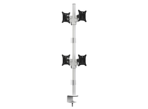 Multibrackets VESA Deskmount Officeline Quad B2B White 