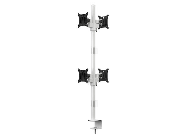 Multibrackets VESA Deskmount Officeline Quad B2B White 