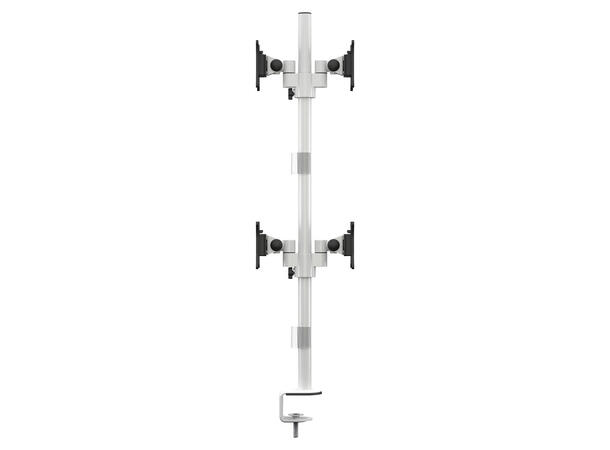 Multibrackets VESA Deskmount Officeline Quad B2B White 