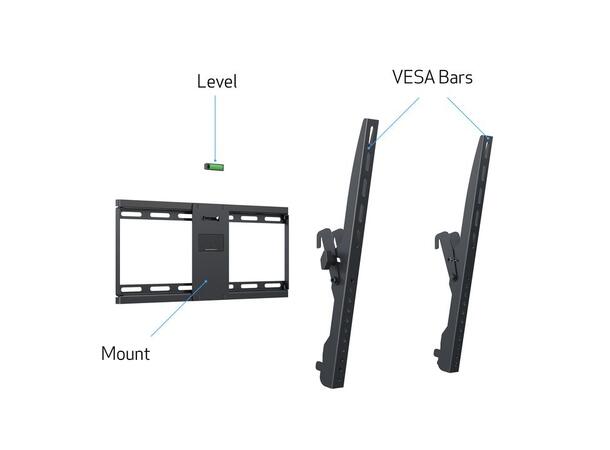 Multibrackets Veggfeste Medi Tilt, 32-65", 75kg 