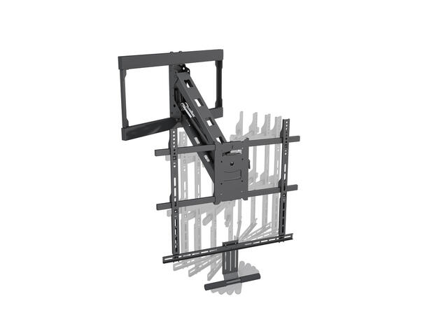 Multibrackets Veggfeste Pulldown Maks VESA 600x500, 25 Kg, 40-65" 