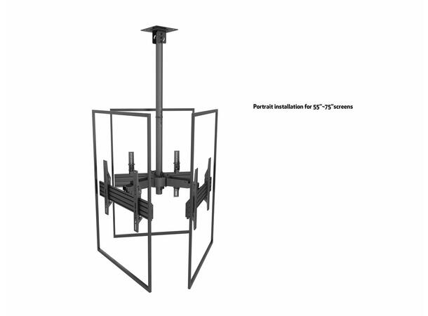 Multibrackets Ceiling Mount Pro MBC3U 