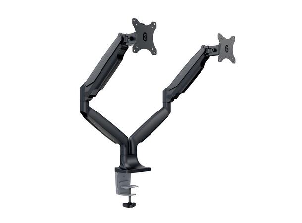 Multibrackets Deskmount Gas Spring Dual Black 