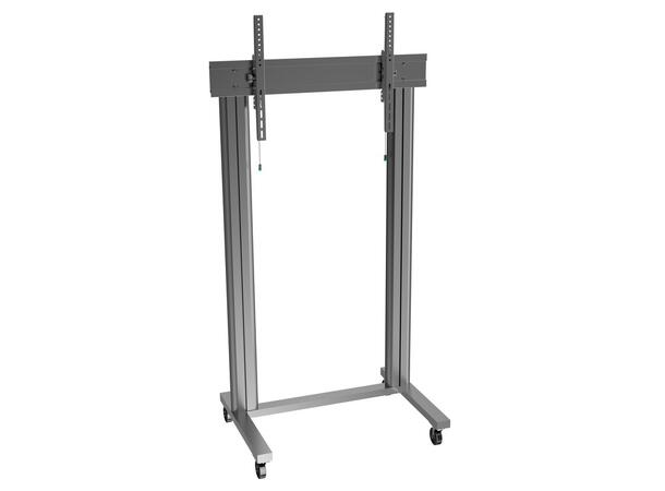 Multibrackets Gulvtralle 180 Dual Svart, 125kg,VESA 1200x600, 70-110" 