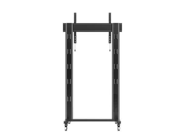 Multibrackets Gulvtralle 180 Dual Svart, 125kg,VESA 1200x600, 70-110" 