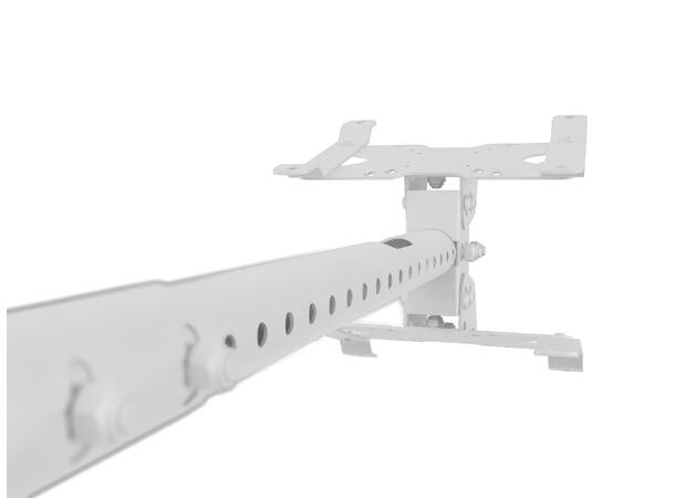 Multibrackets Public Ceilingmount Small Back to Back White 1500 