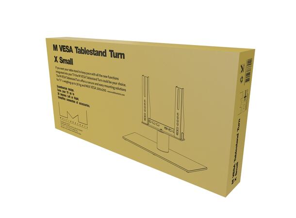 Multibrackets VESA Tablestand Turn X-Sma ll MAX 200x200 Black 