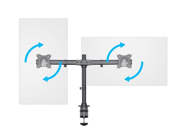 Multibrackets Deskmount Basic Dual 