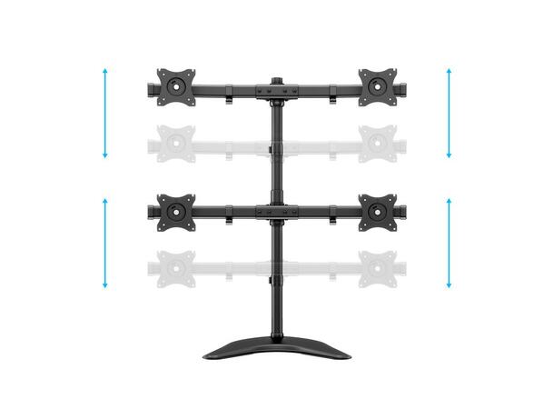 Multibrackets Deskstand Basic Quad 