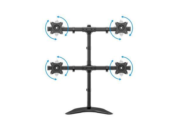 Multibrackets Deskstand Basic Quad 