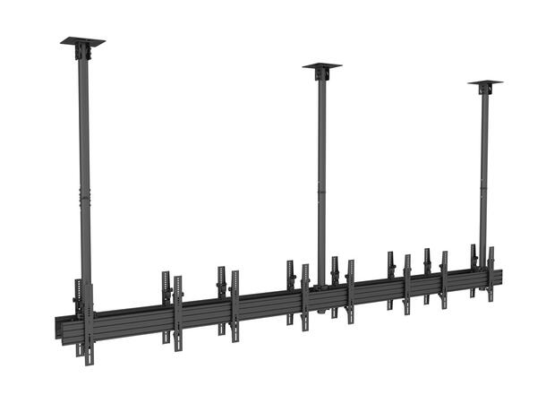 Multibrackets Pro takfeste MBC4X1U2 TÜV 600x400, 120 Kg, 58-315cm, 8 X 40-65" 