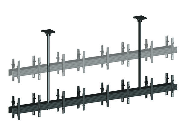 Multibrackets Pro takfeste MBC4X1U2 TÜV 600x400, 120 Kg, 58-315cm, 8 X 40-65" 